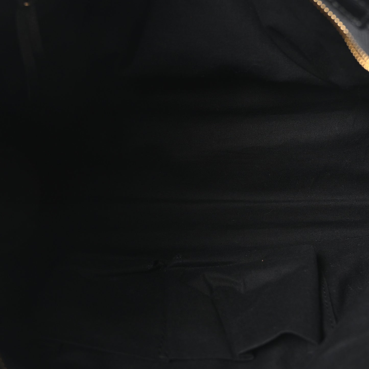 Chevre Gold Metallic Edge Hardware City Black