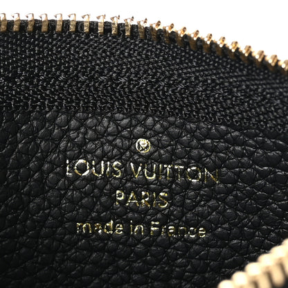 Louis Vuitton Empreinte Monogram Giant Key Pouch Black Beige 6 of 8