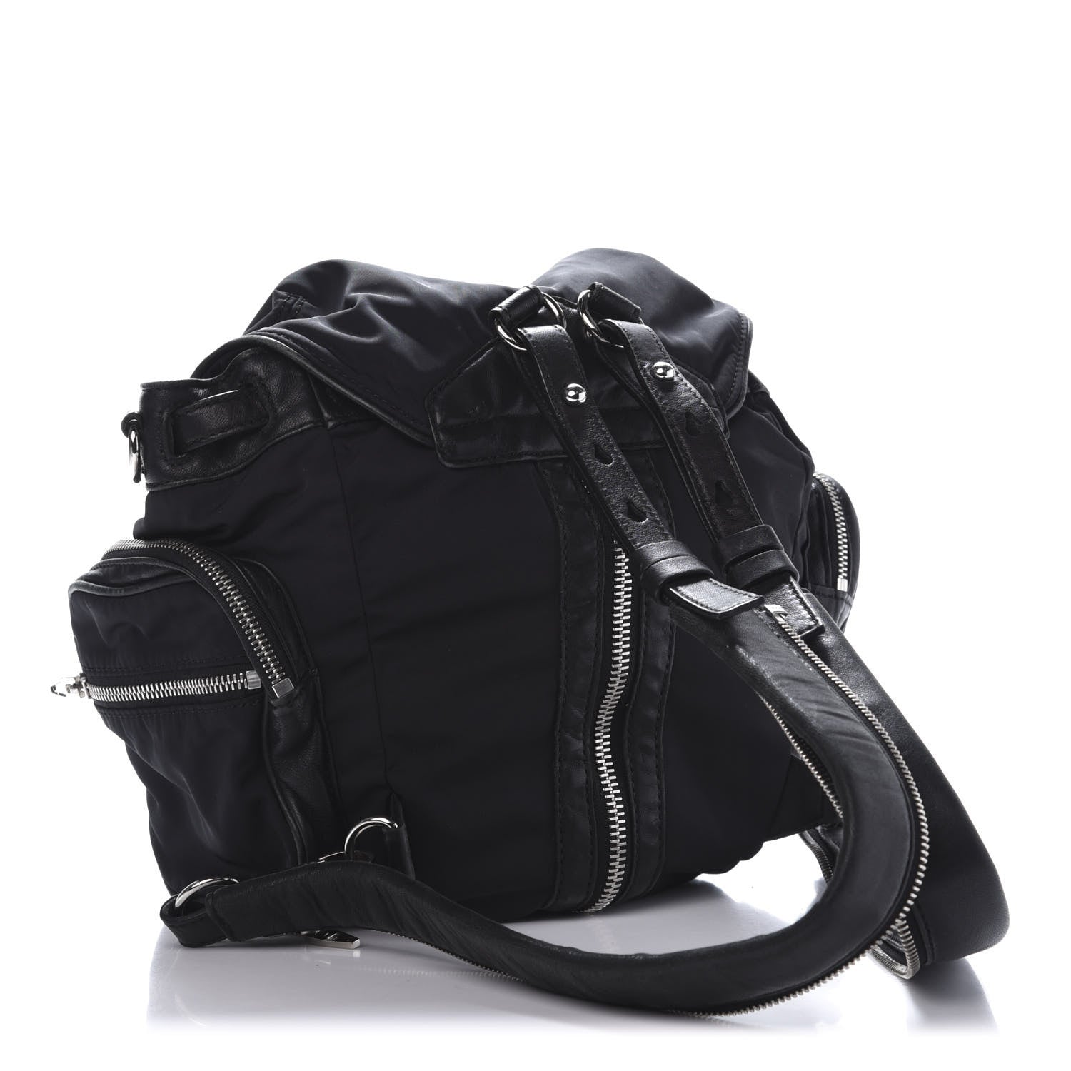 Alexander Wang Lambskin Nylon Marti Backpack 2 of 8