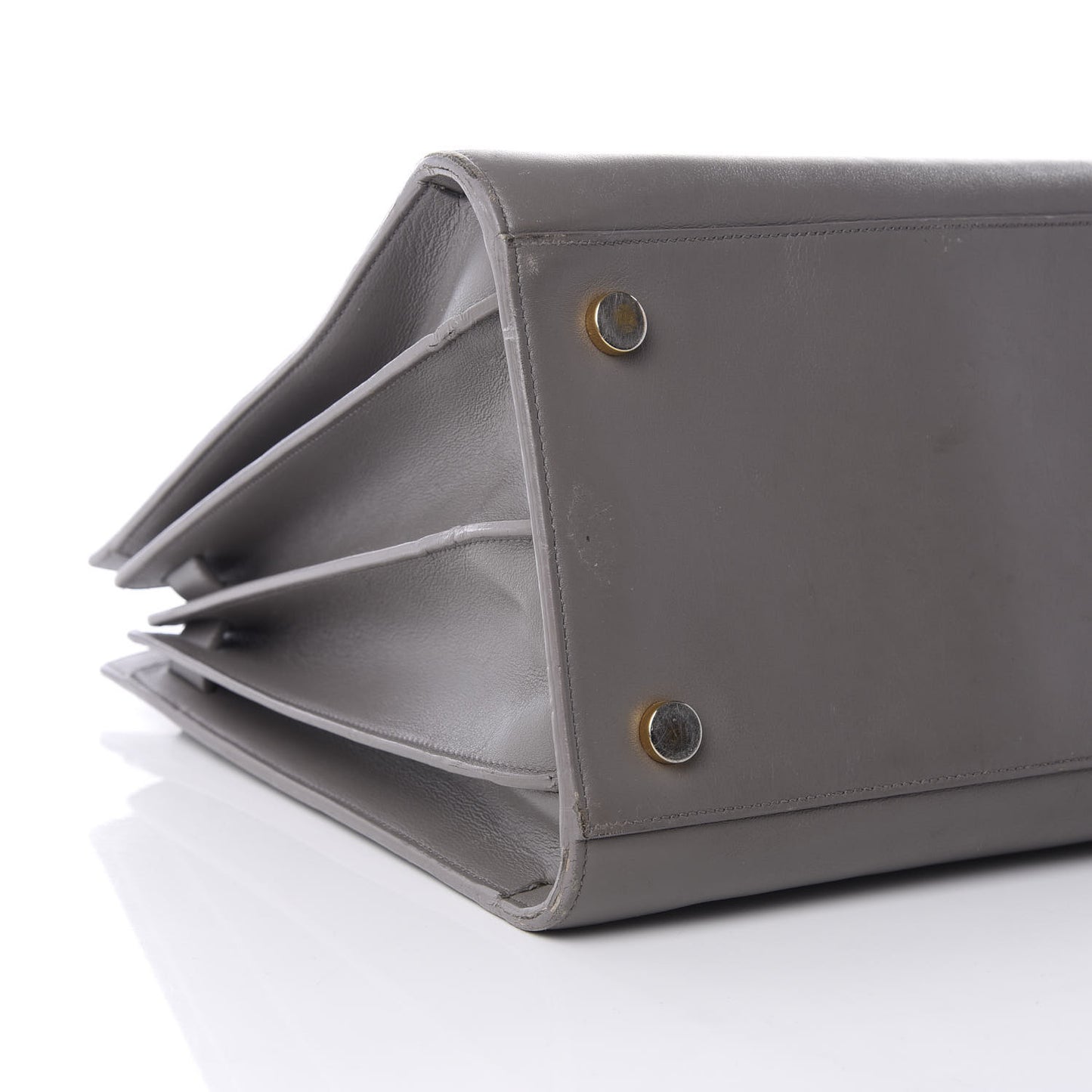 Calfskin Large Sac De Jour Carryall Grey