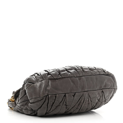 Miu Miu Nappa Matelasse Coffer Hobo Juta 4 of 15