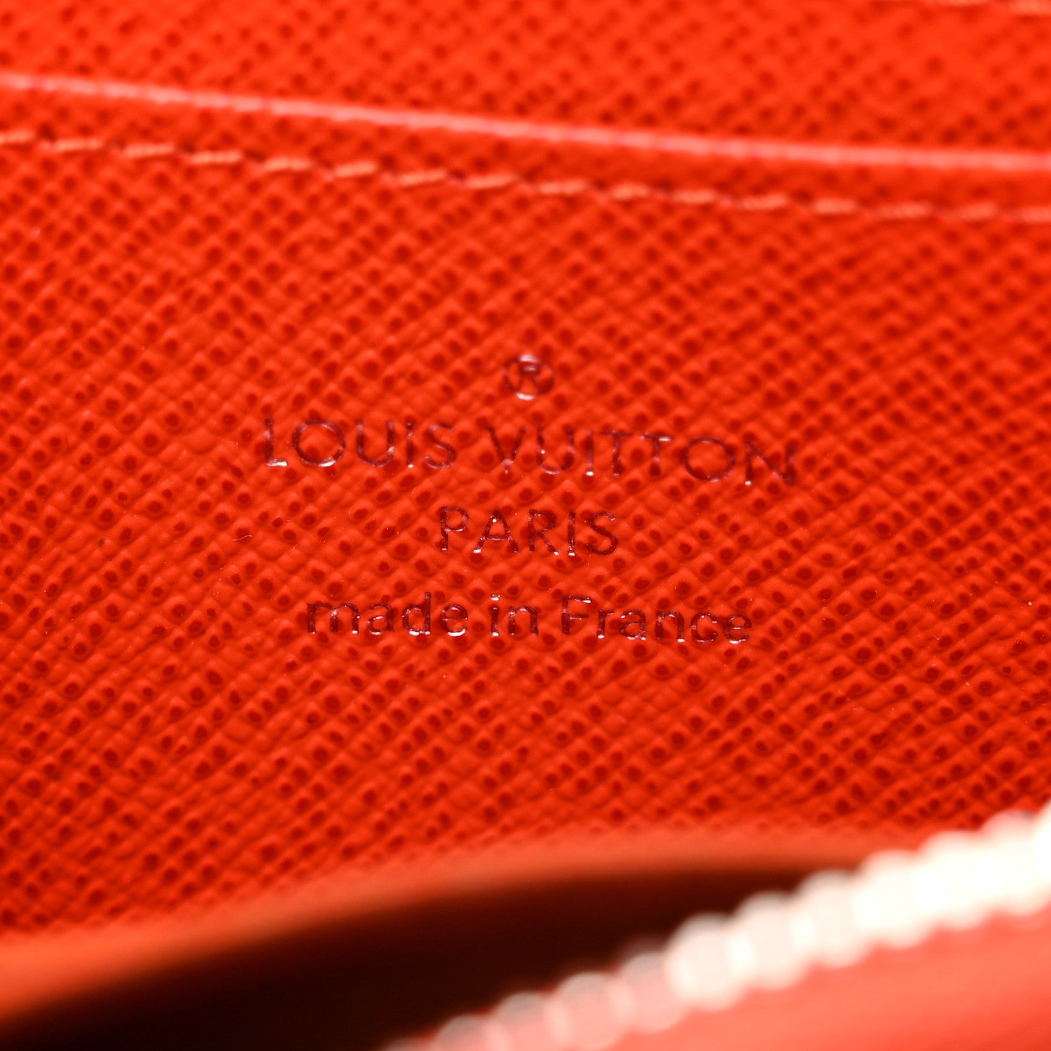Louis Vuitton Epi Zippy Coin Purse Piment 6 of 7