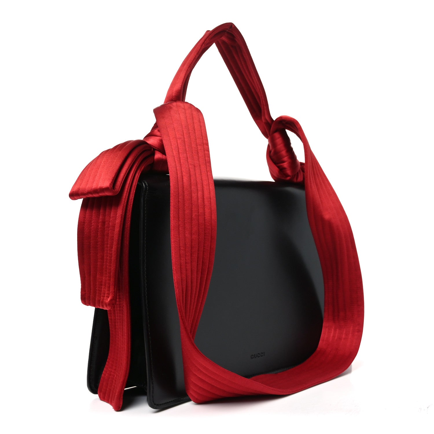Gucci Calfskin Naga Dragon Small Shoulder Bag Black 3 of 11
