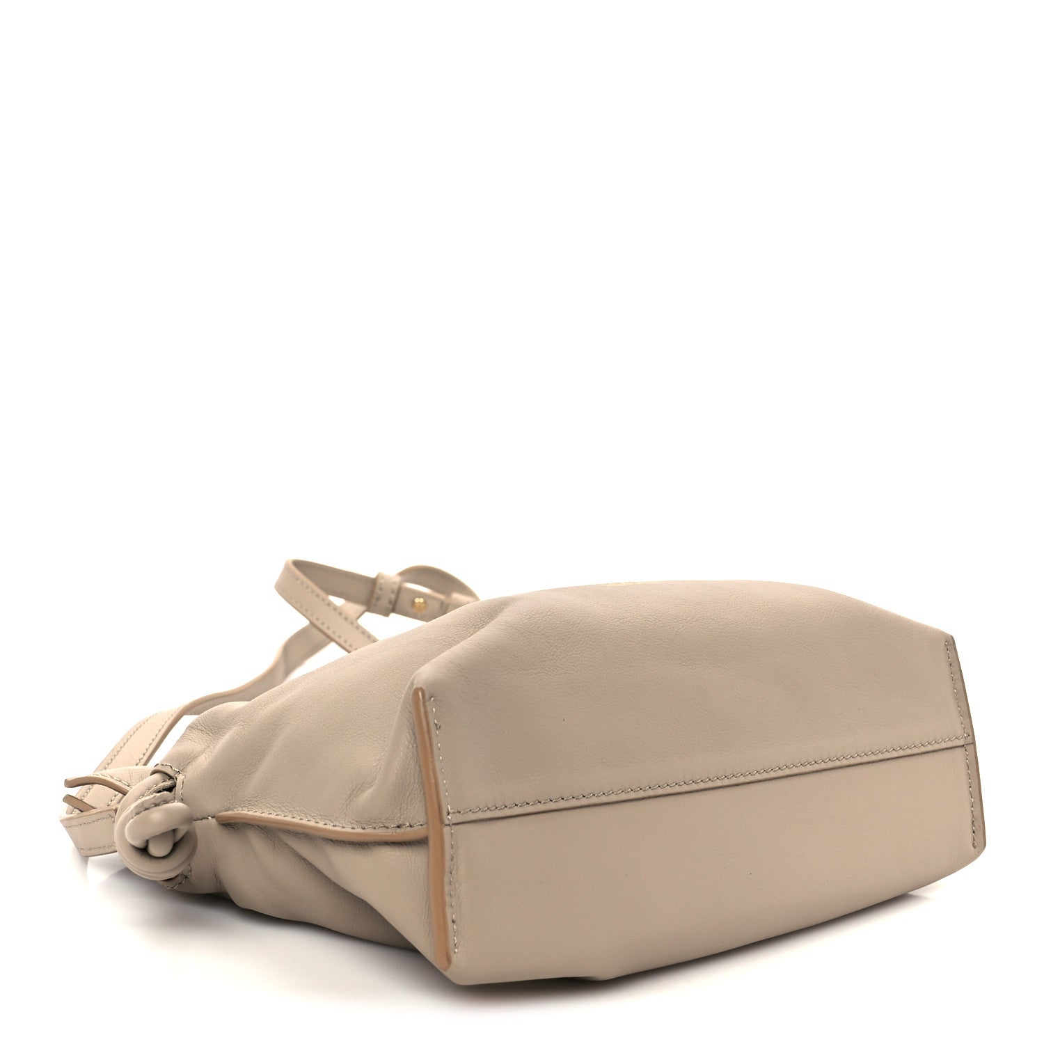 Loewe Calfskin Mini Flamenco Knot Clutch Sand 4 of 10