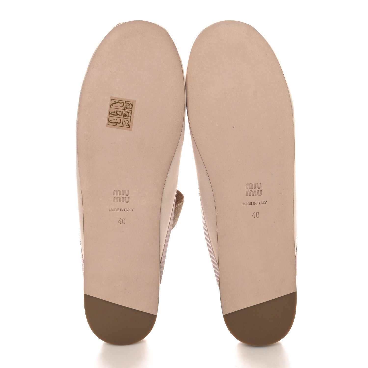 Miu Miu Raso Ballerina Mules 40 Orchidea 6 of 8