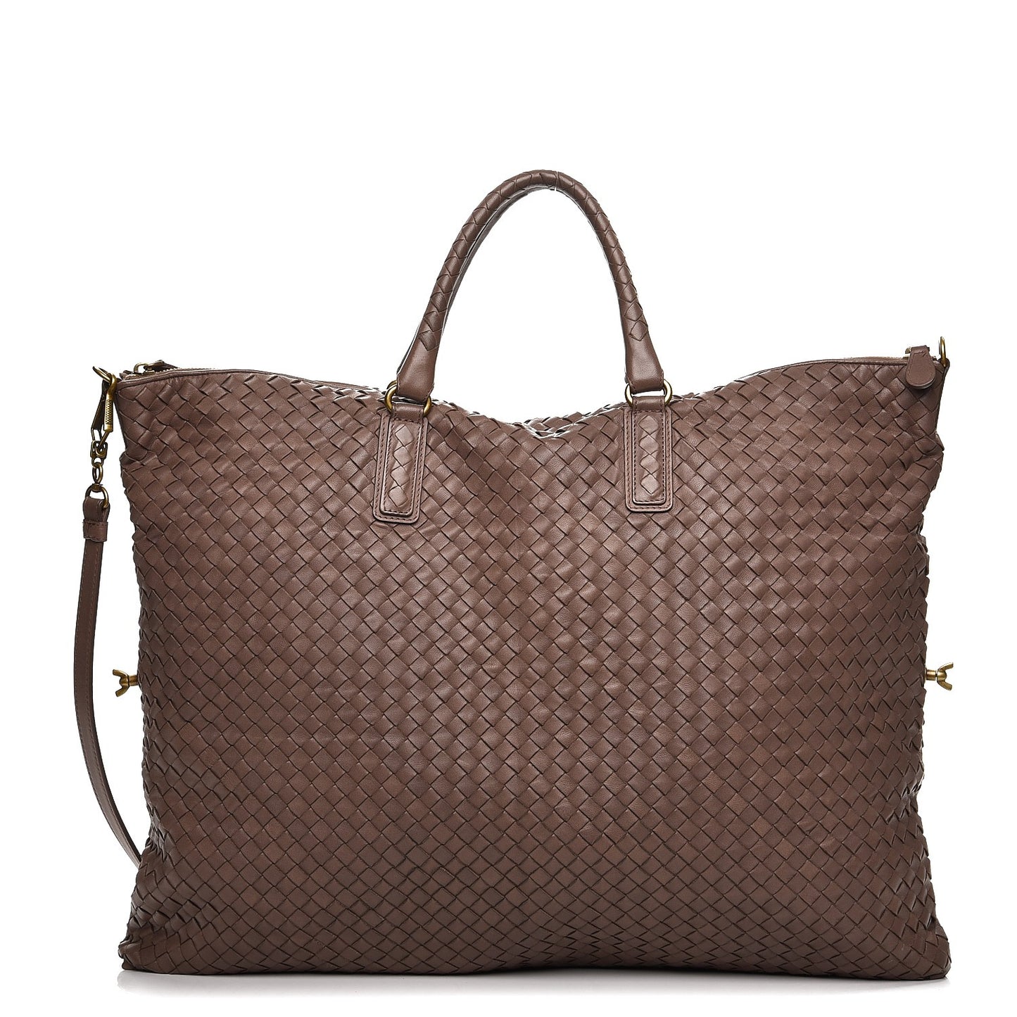 Nappa Intrecciato Maxi Convertible Tote Elephant