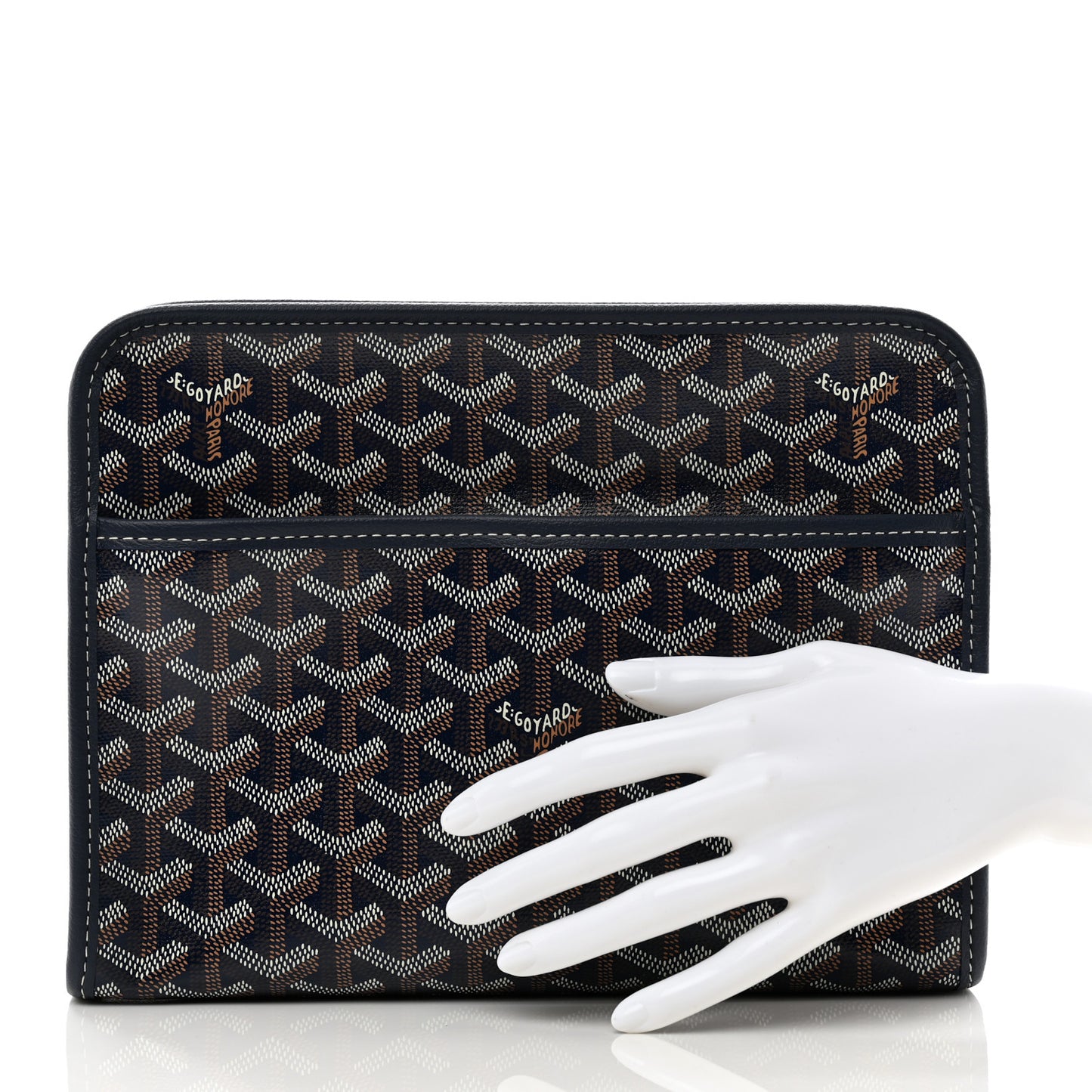 Goyardine Jouvence Toiletry Pouch Navy