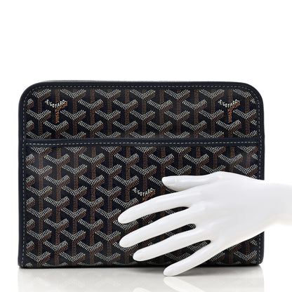 Goyard Goyardine Jouvence Toiletry Pouch Navy 2 of 7