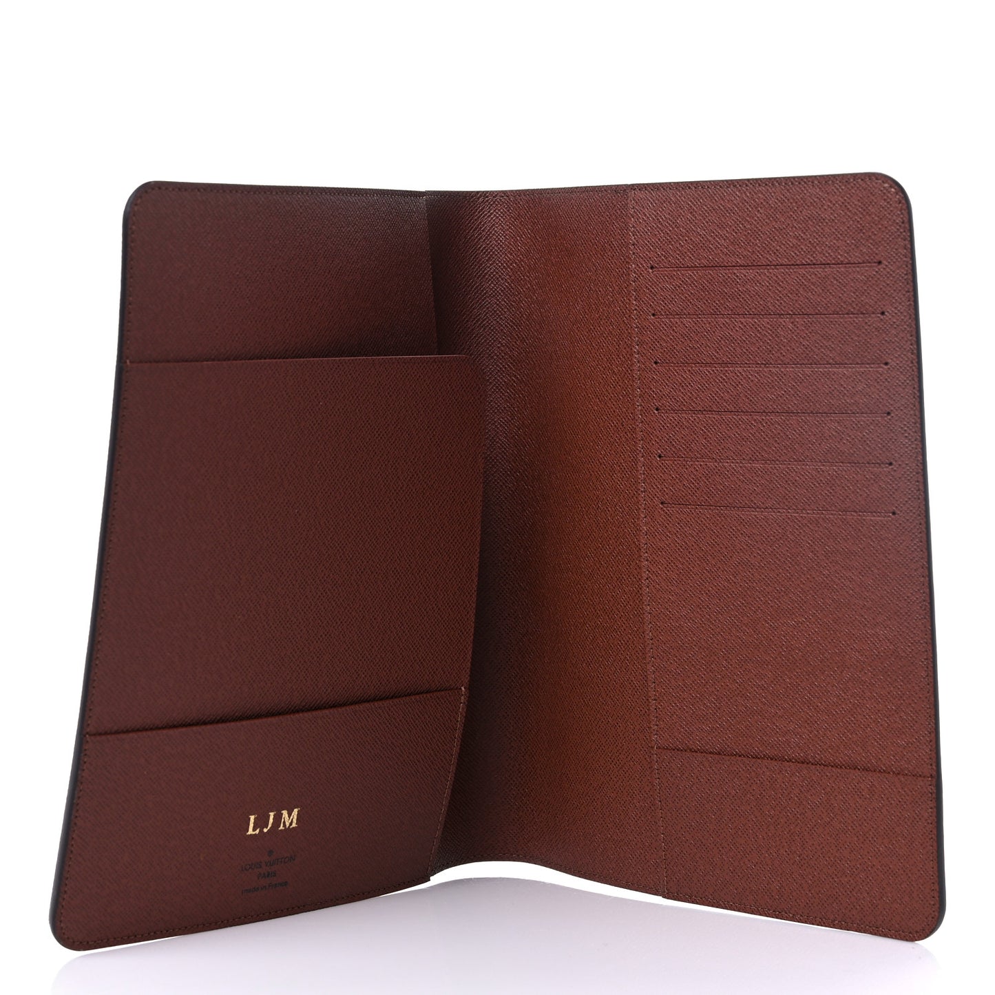 Monogram Desk Agenda Cover
