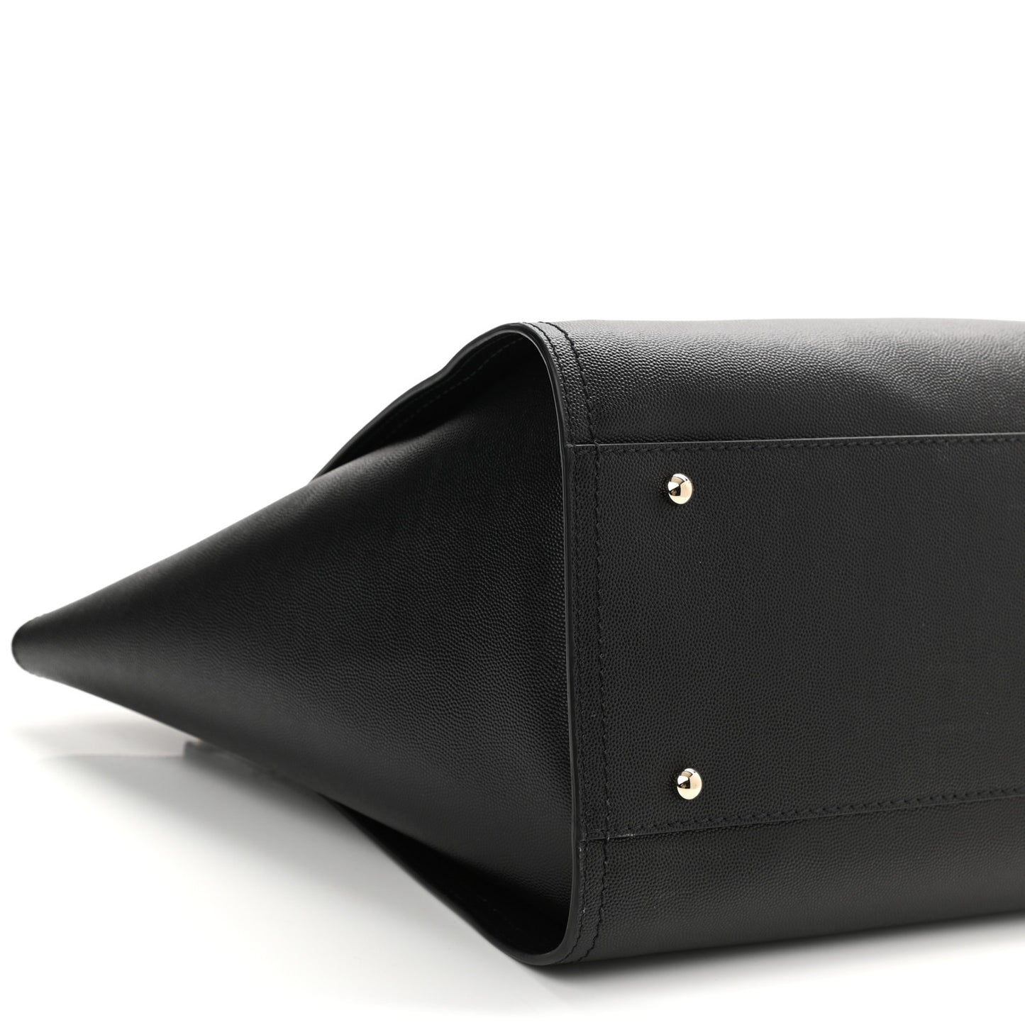 Caviar Large Studded Deauville Tote Black