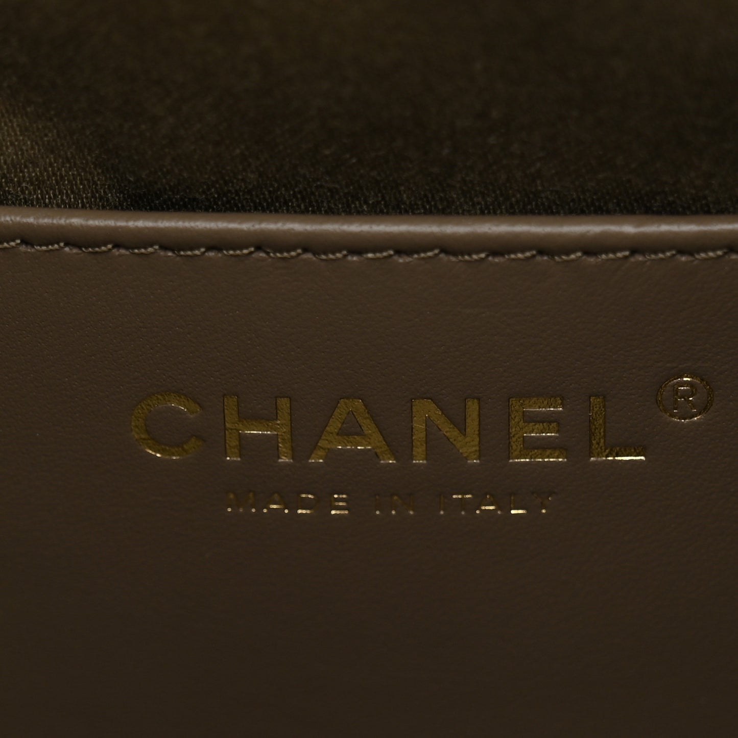 Caviar Quilted Mini Chanel 25 Handbag Dark Khaki