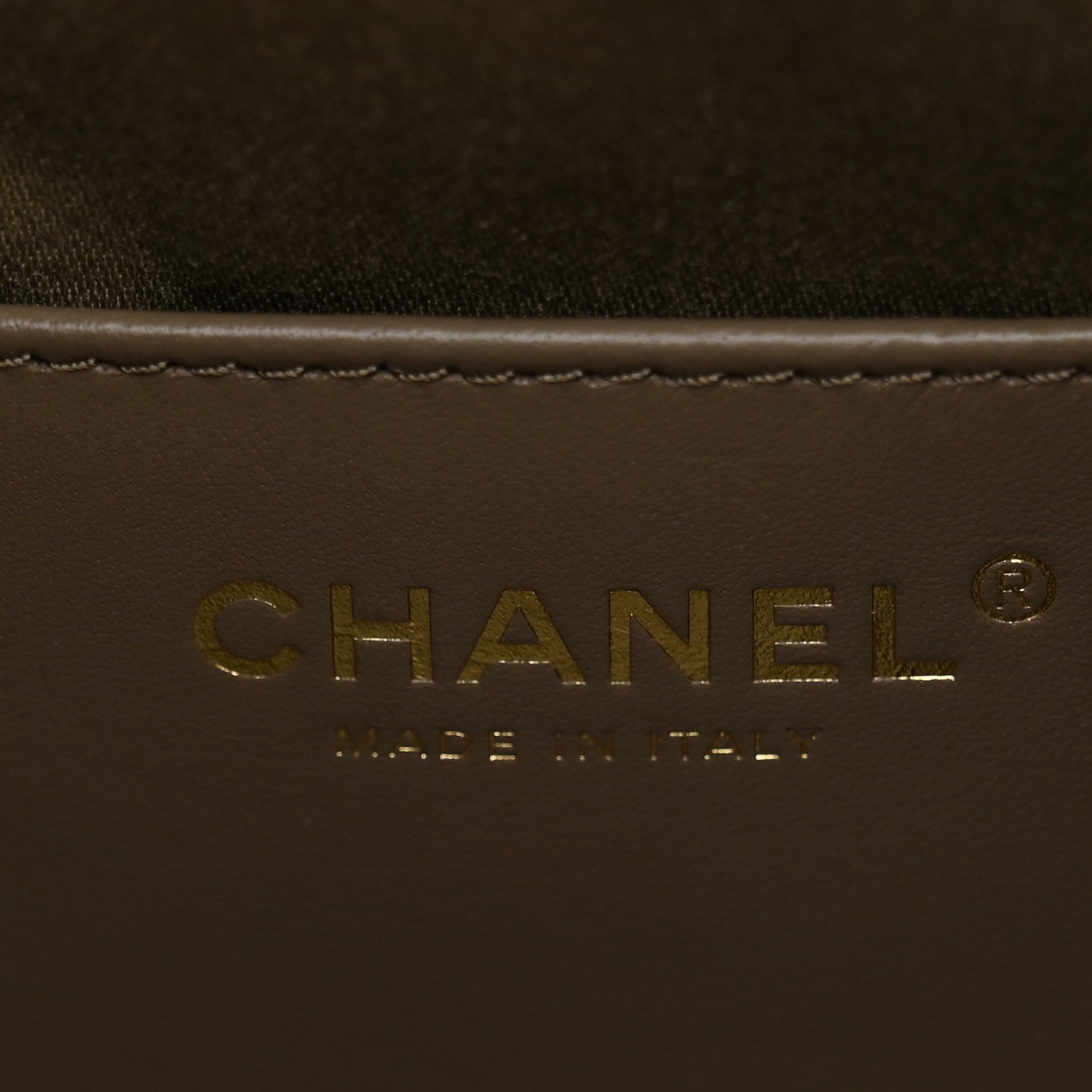 Chanel Caviar Quilted Mini Chanel 25 Handbag Dark Khaki 6 of 11
