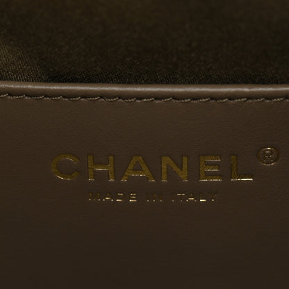 Chanel Caviar Quilted Mini Chanel 25 Handbag Dark Khaki 6 of 11