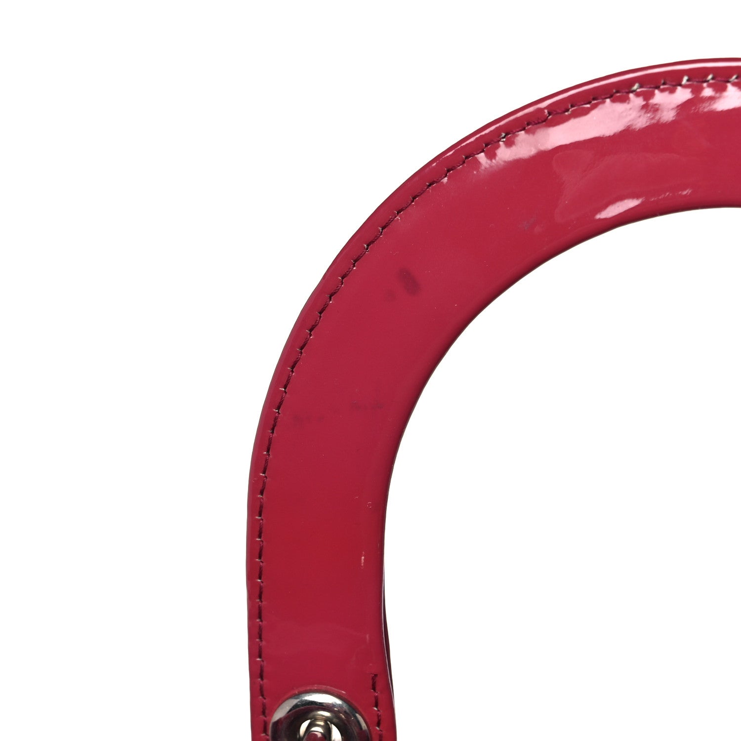 Christian Dior Patent Cannage Large Lady Dior Fuchsia 16 of 16