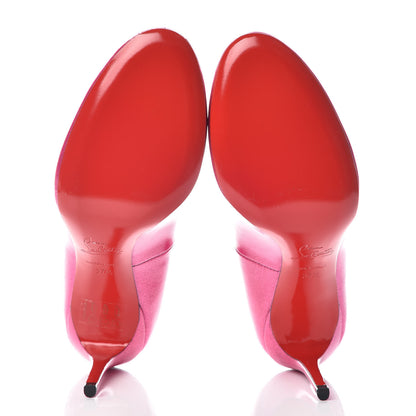 Christian Louboutin Patent Glitter 100 Pumps 37.5 Pink 5 of 7