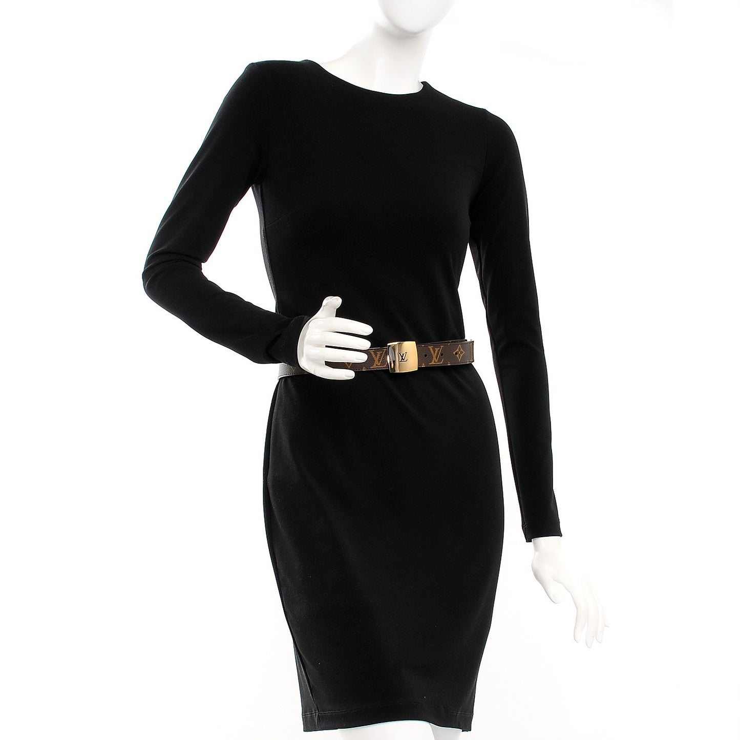 Monogram LV Cut Reversible Belt 110 44