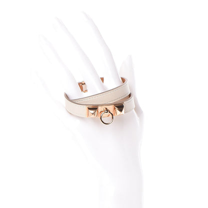 Hermes Swift Rivale Double Tour Bracelet S Craie 2 of 6