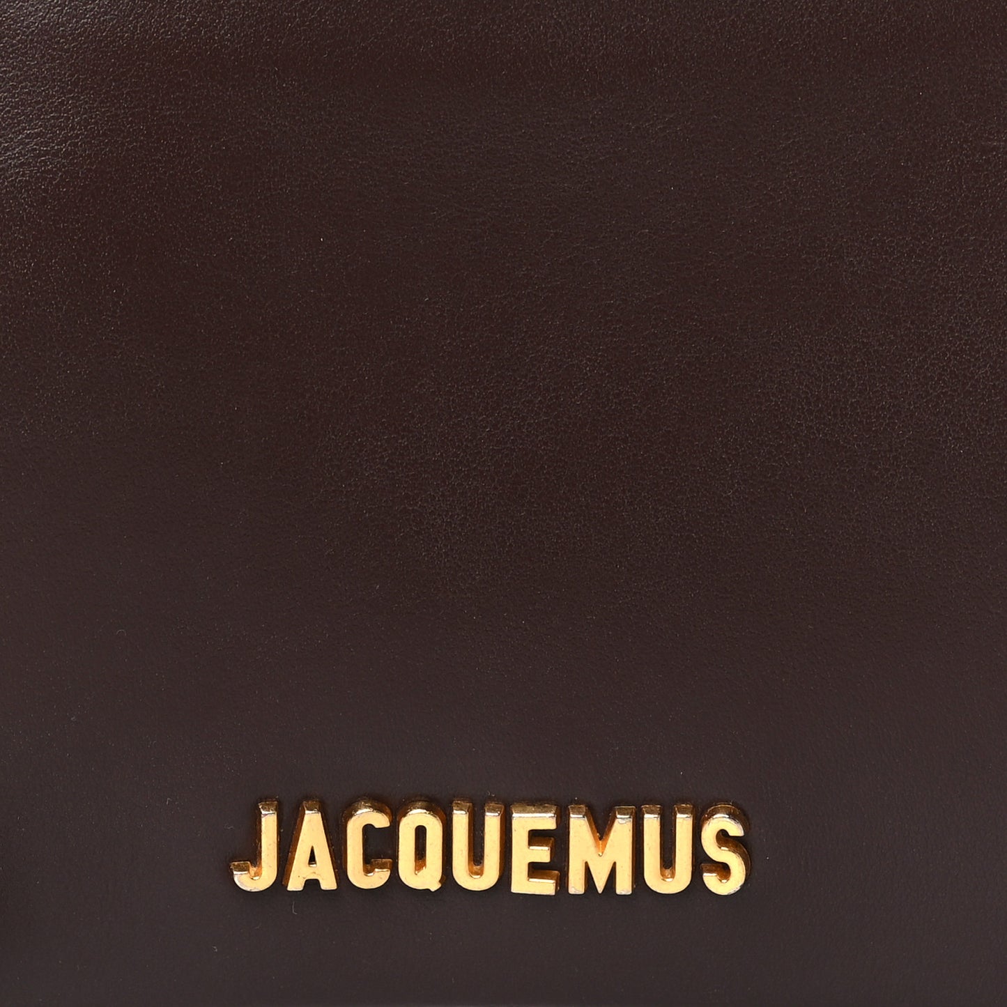 Smooth Calfskin Le Bisou Perle Medium Brown