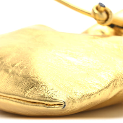 Khaite Metallic Calfskin Cecilia Small Bucket Bag Gold 9 of 9