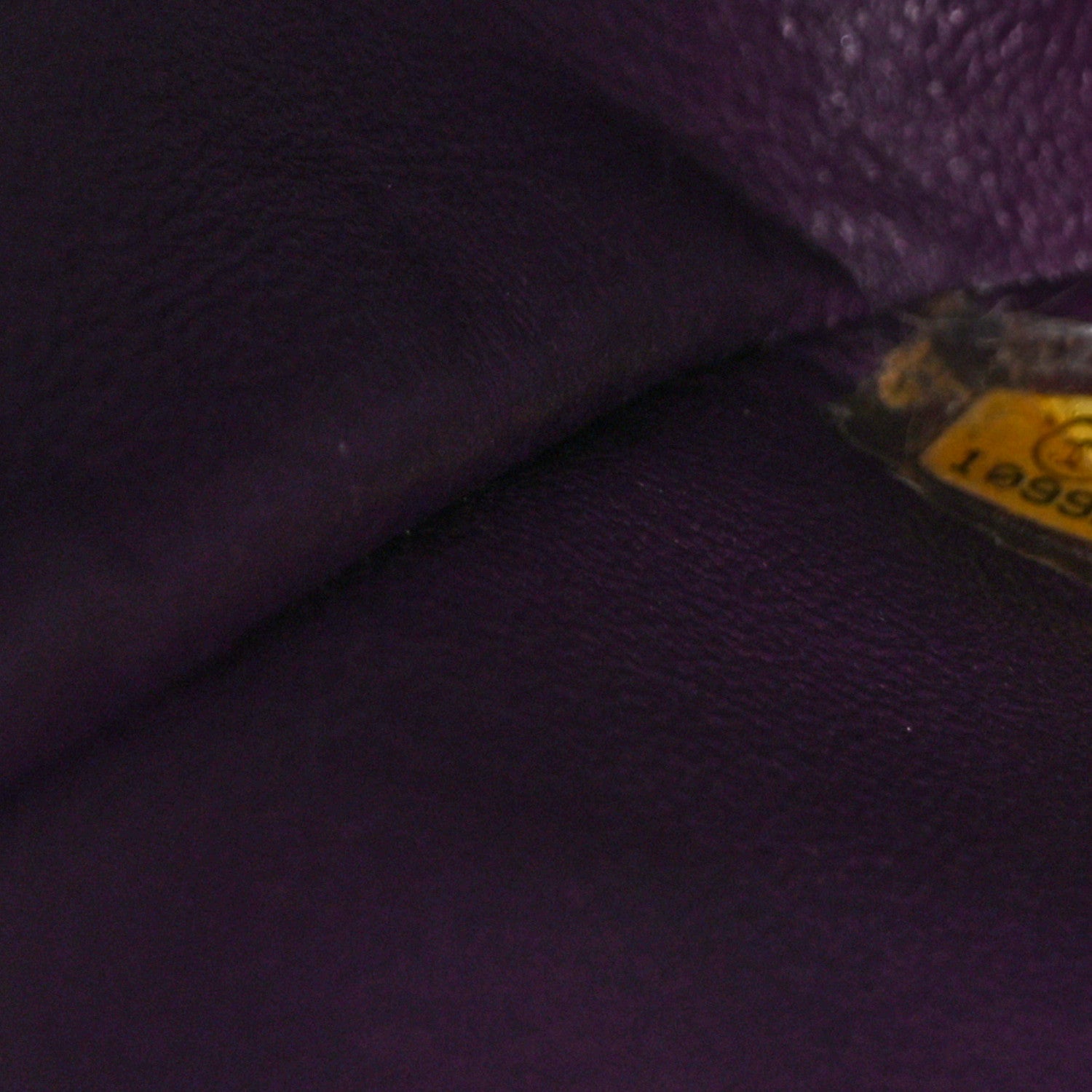 Chanel Caviar Quilted Jumbo Single Flap  Purple 7 of 13