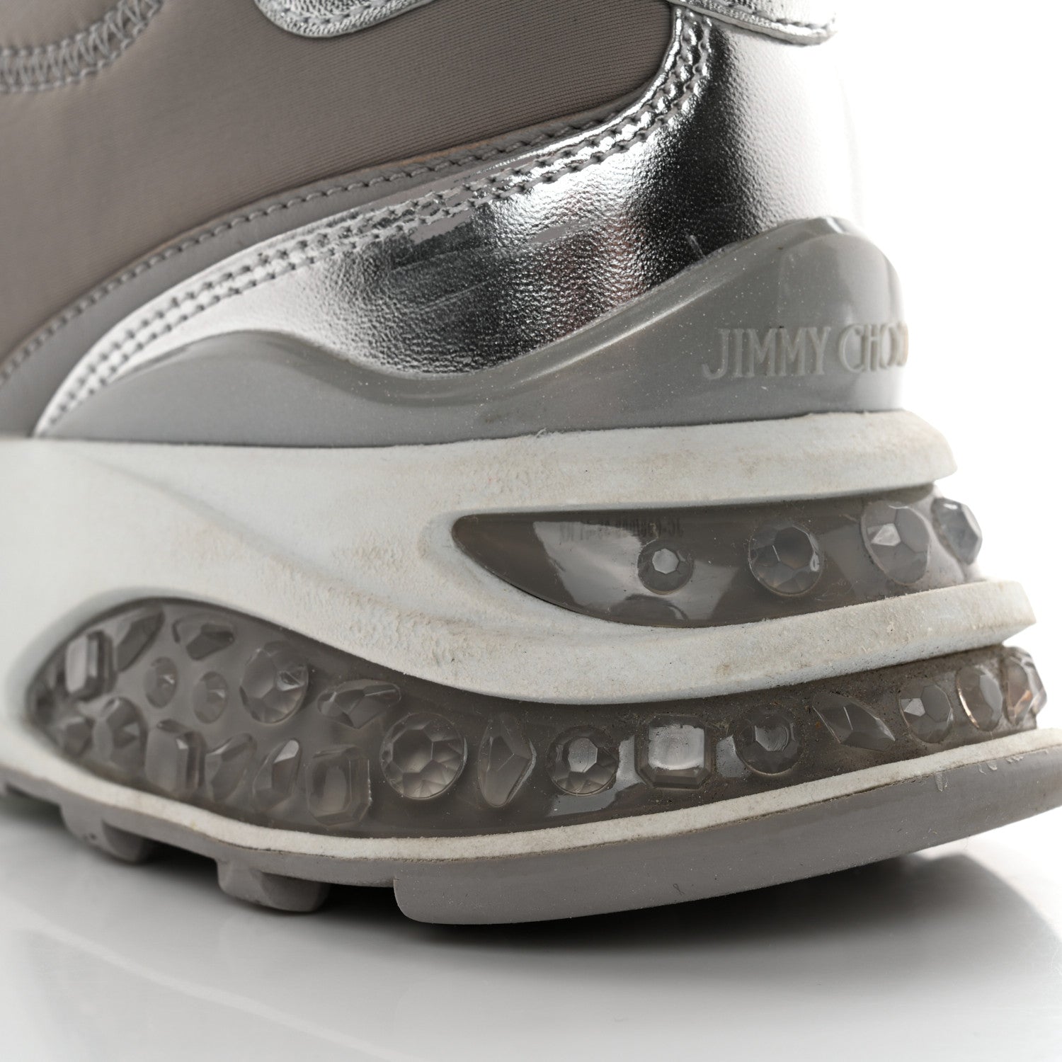 Jimmy Choo Memphis Sneakers 39 Grey 11 of 12