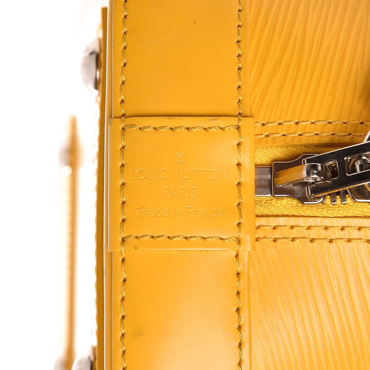 Louis Vuitton Epi Alma PM Citron 6 of 12