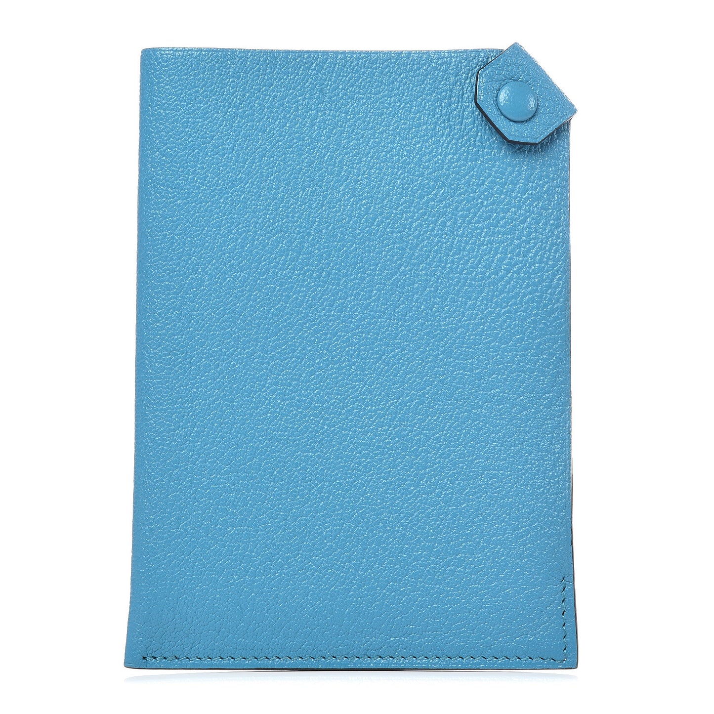 Chevre Mysore Tarmac PM Passport Holder Bleu Azteque