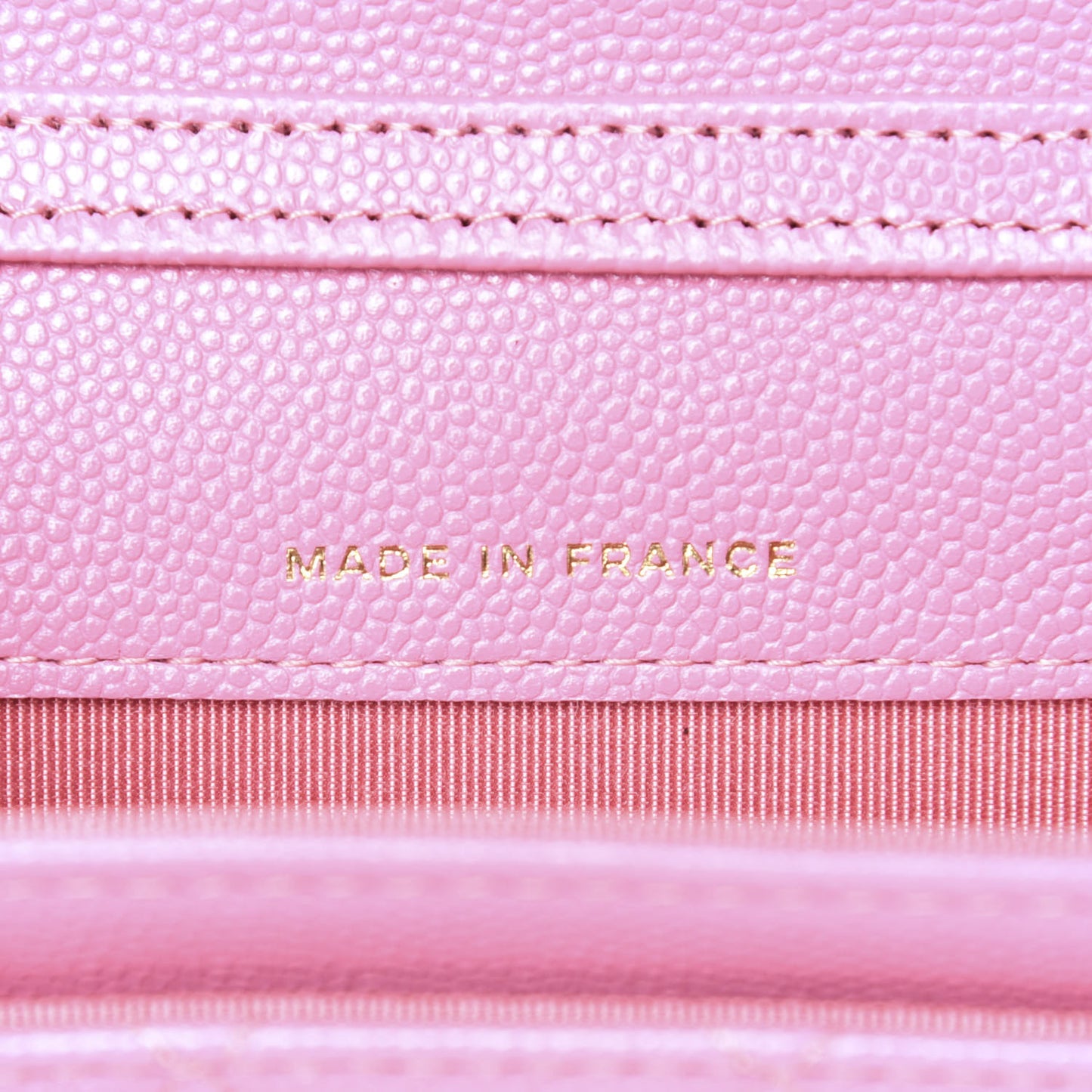 Caviar Quilted Belt Bag Pink