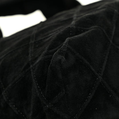Chanel Suede Stitched Hobo Black 12 of 19