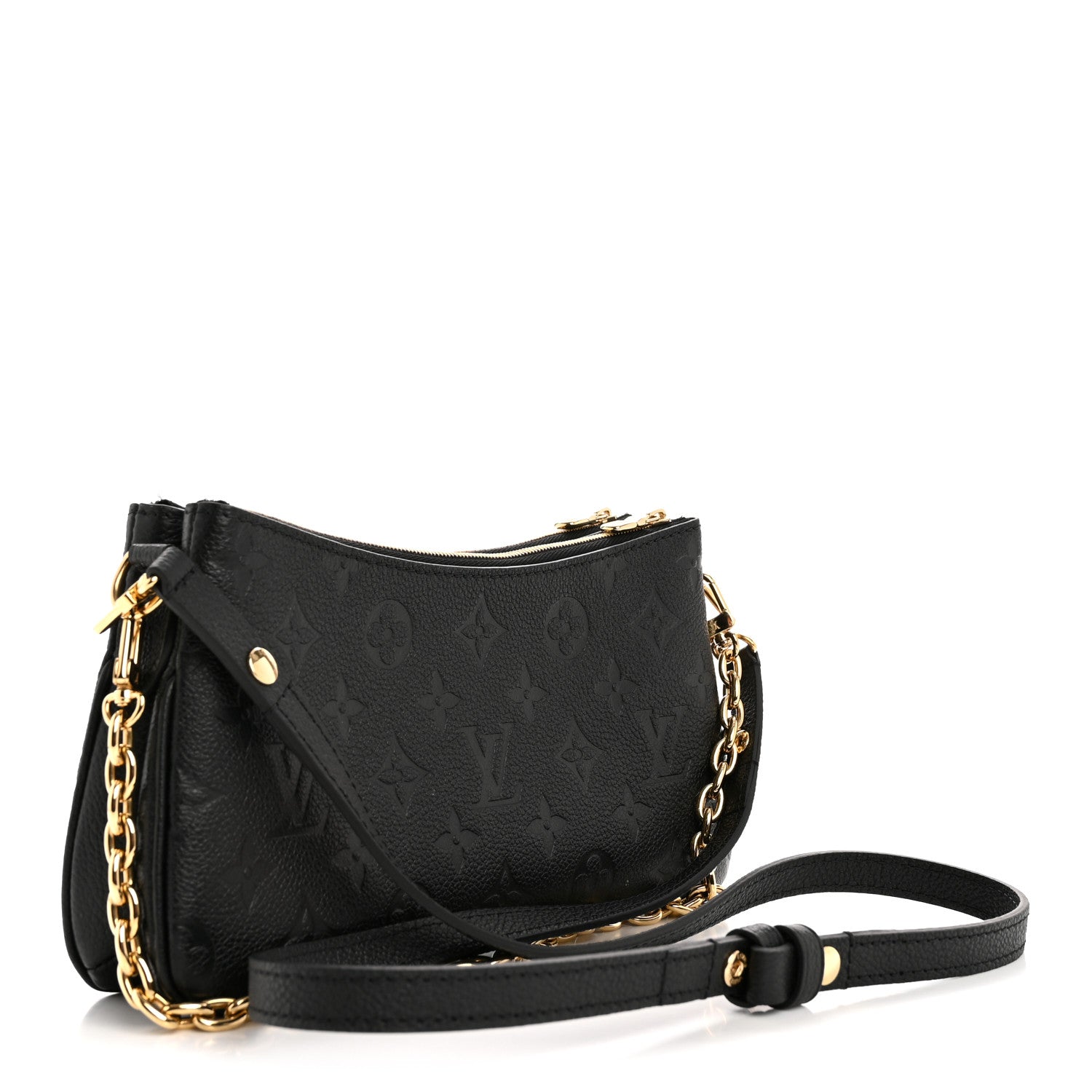 Louis Vuitton Empreinte Monogram Liv Pochette Black 3 of 14