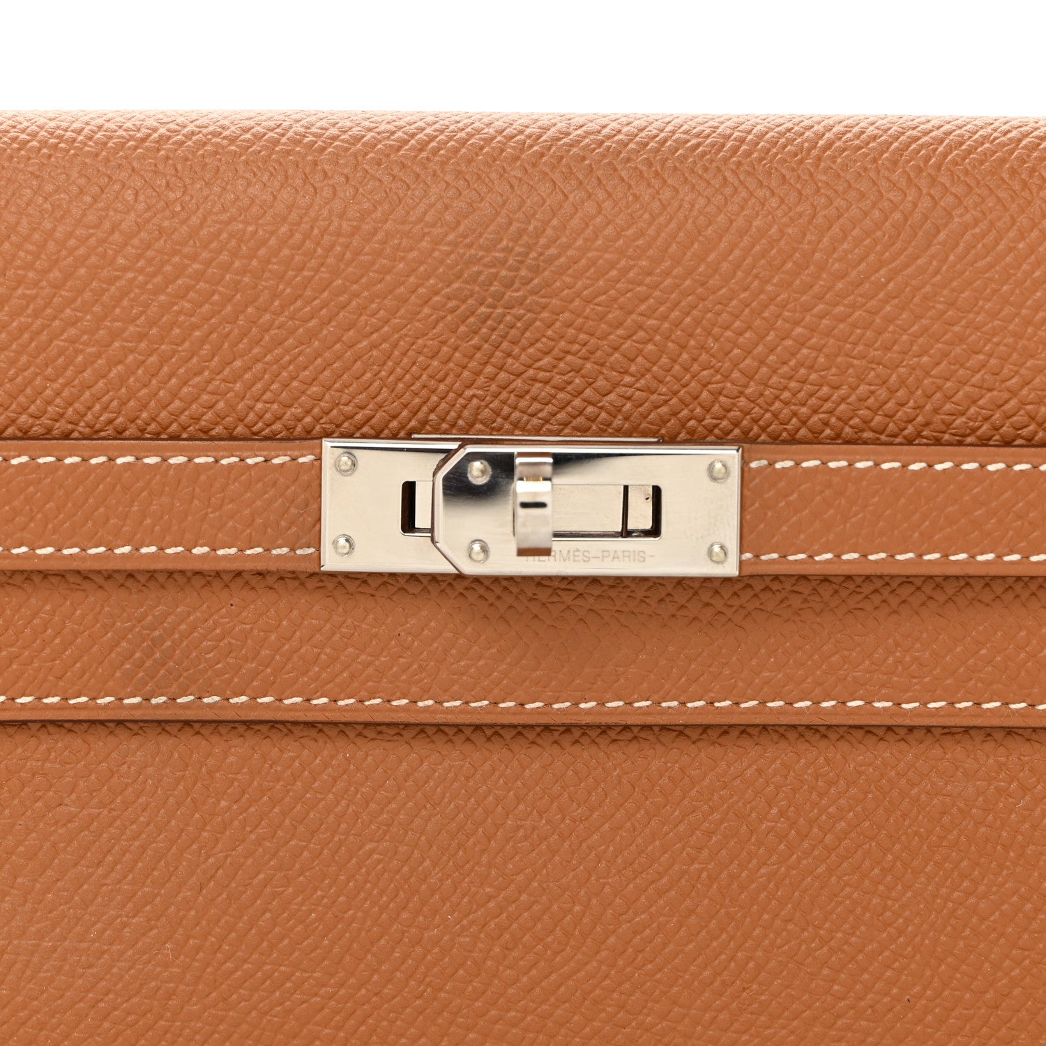 Hermes Epsom Kelly Longue Wallet Gold 6 of 9