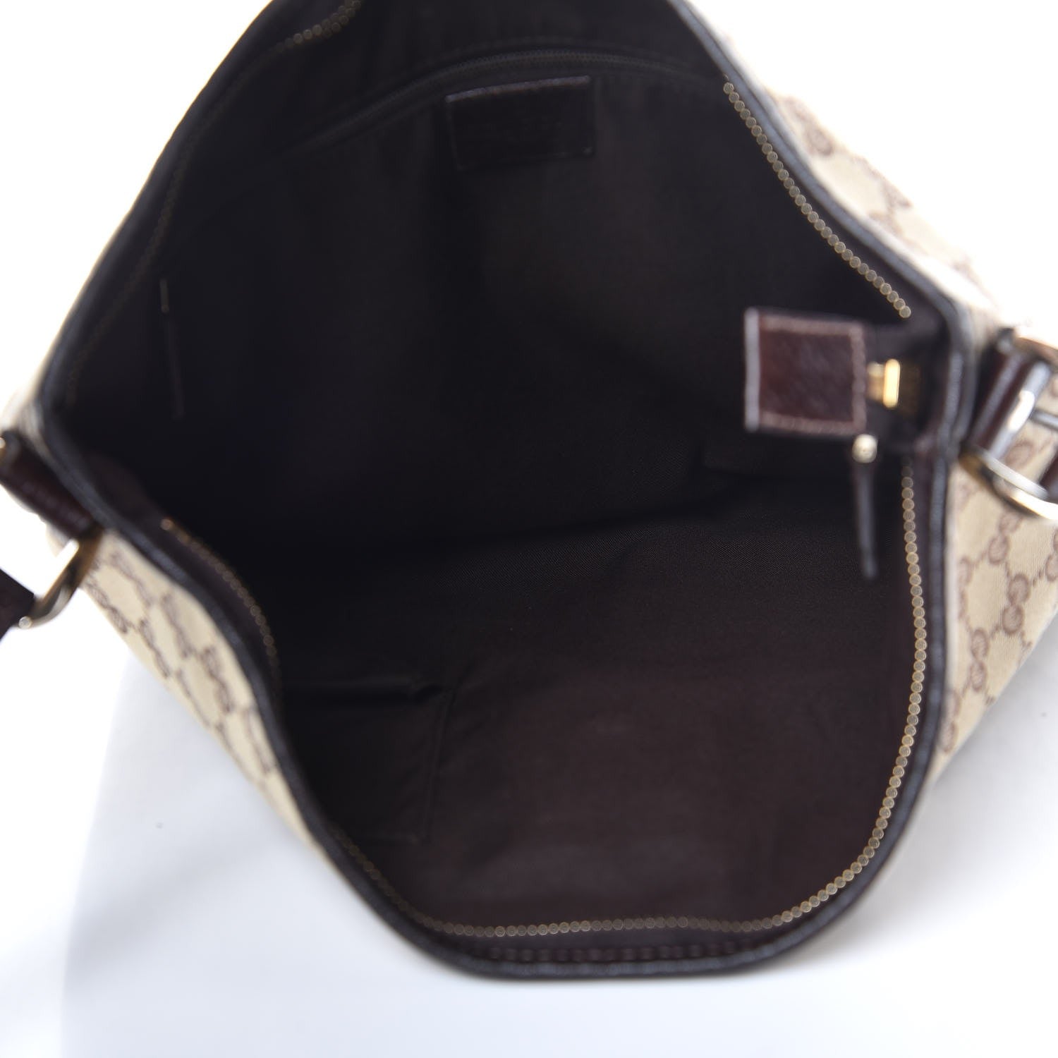 Gucci Monogram Abbey Messenger Bag Dark Brown 5 of 7