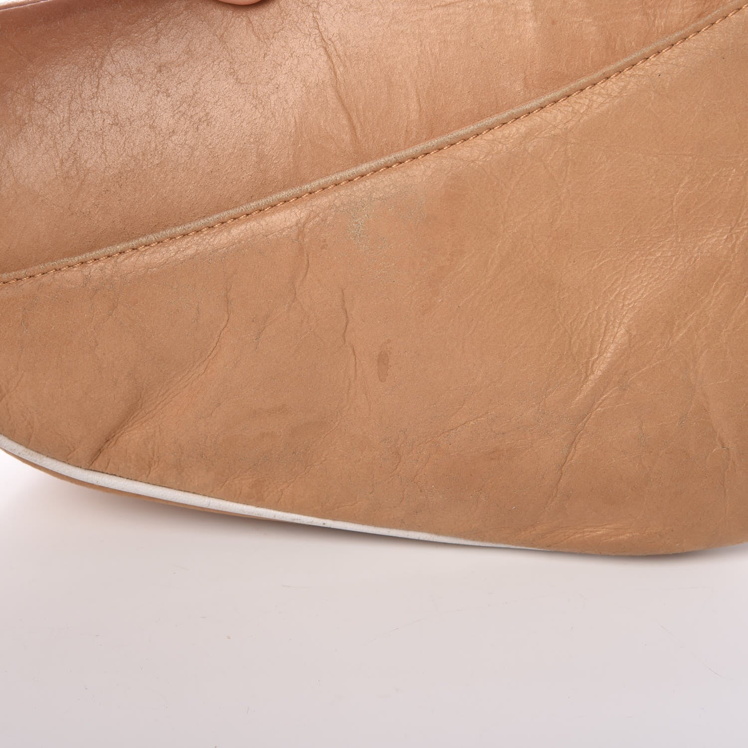 Christian Dior Calfskin Saddle Bag Brown 24 of 52