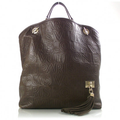 Louis Vuitton Monogram Paris Souple Whisper GM Chocolate 1 of 9