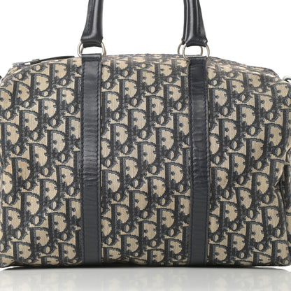Christian Dior Monogram Boston Navy Blue 8 of 17