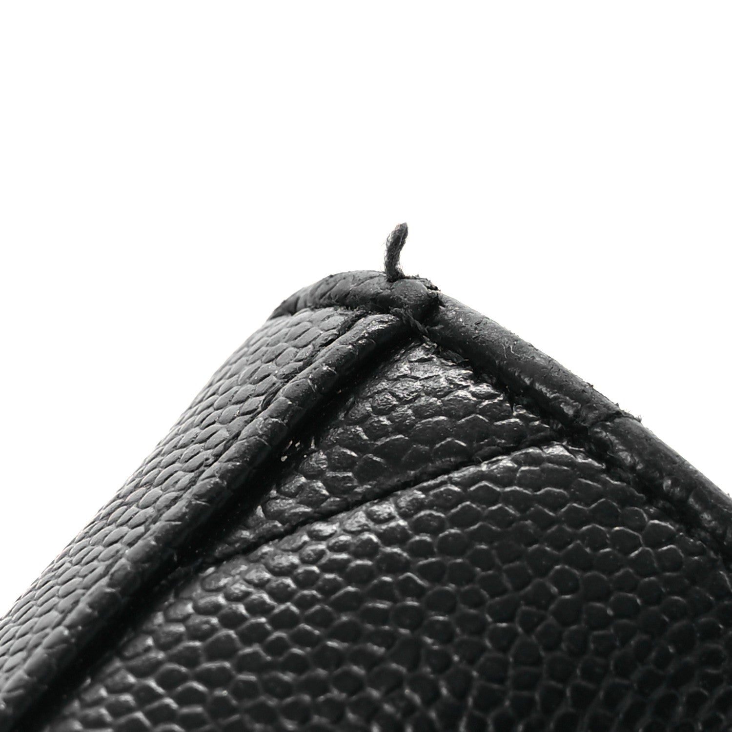 Saint Laurent Grain De Poudre Matelasse Chevron Monogram Chain Wallet Black 13 of 19