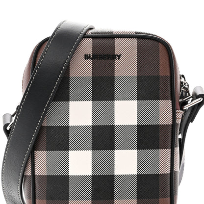 Burberry Canvas Check Vertical Paddy Bag Birch Brown 5 of 11