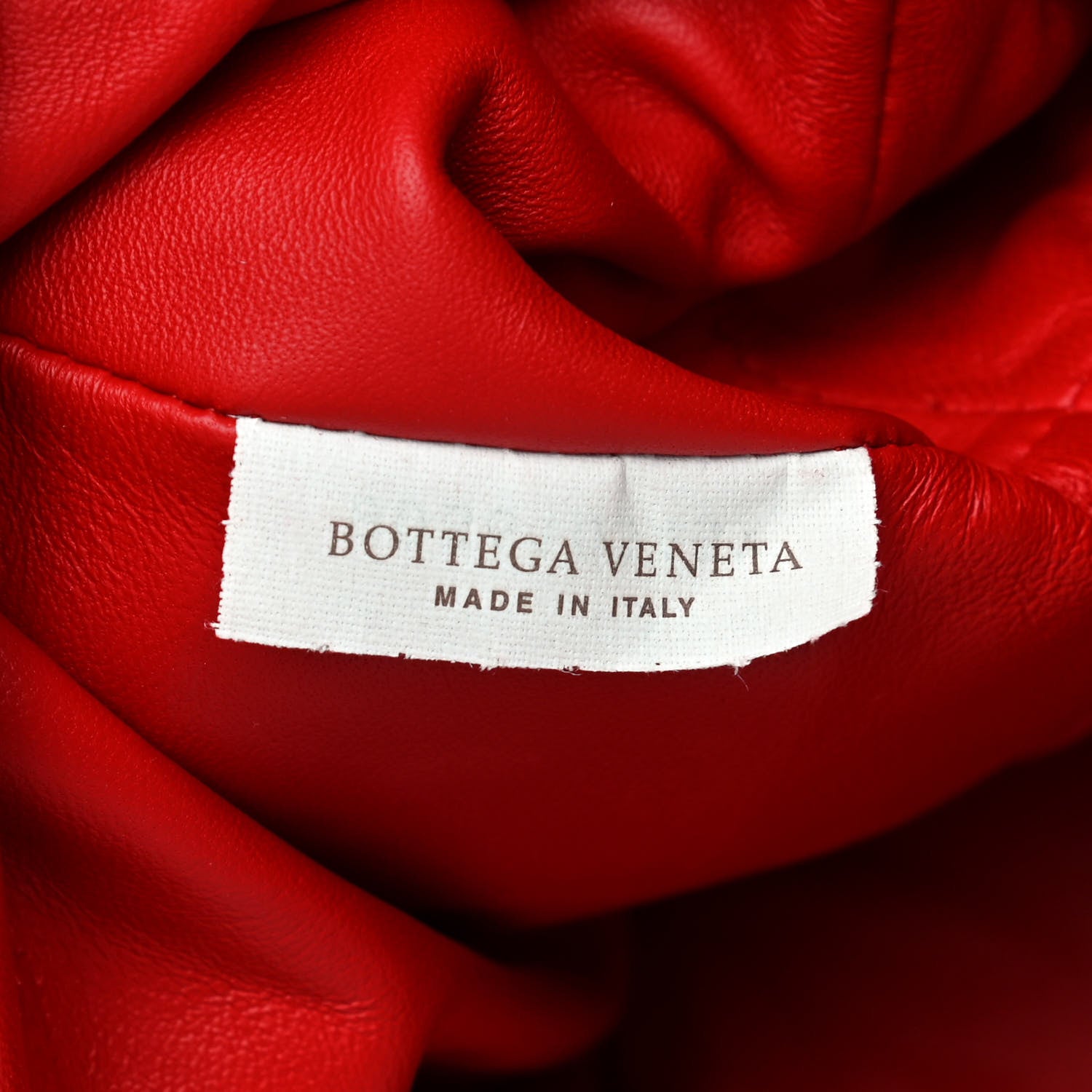 Bottega Veneta Nappa Intrecciato The Mini Pouch Bright Red 8 of 13