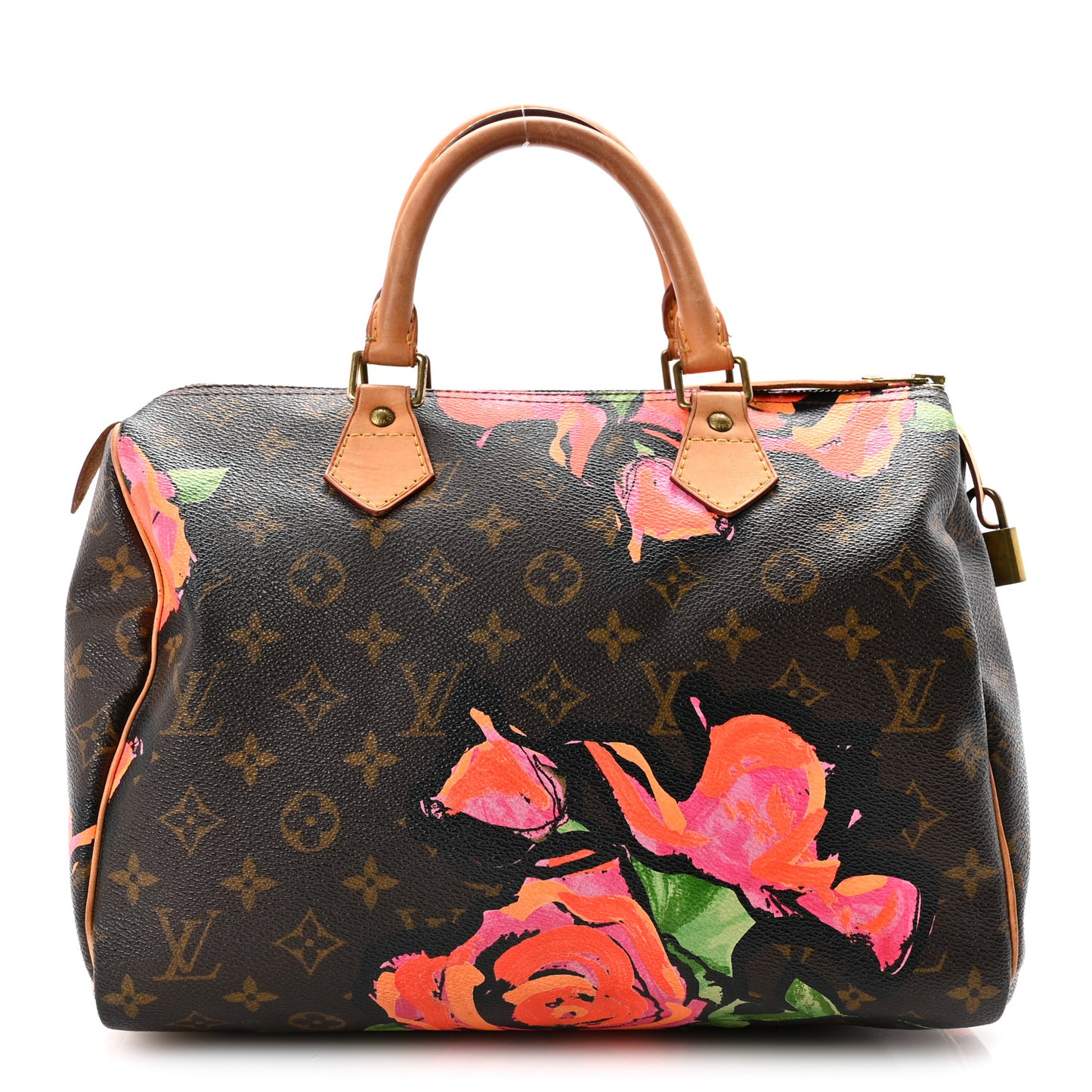 Monogram Roses Speedy 30