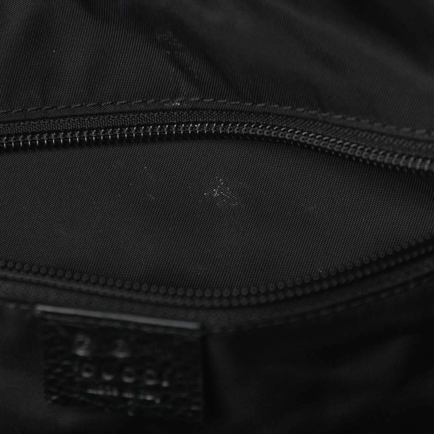 Nylon Monogram Medium Light Double Buckle Backpack Black