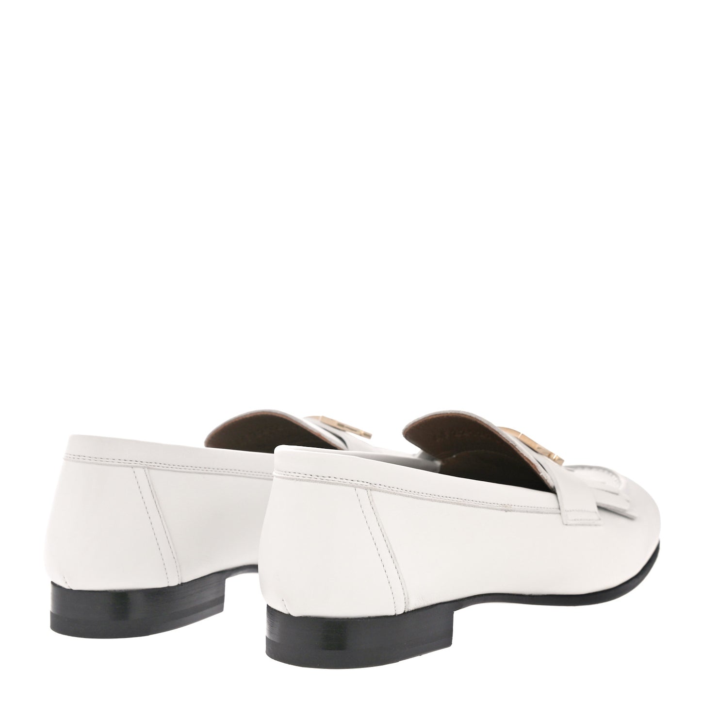 Calfskin Womens Royal Loafer 36 White
