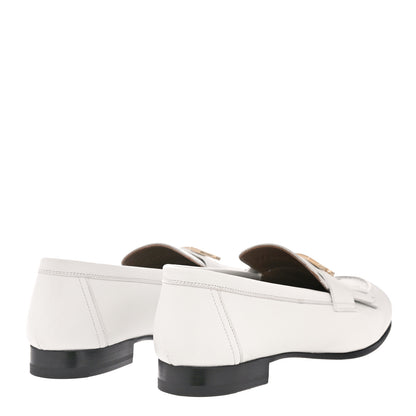 Hermes Calfskin Womens Royal Loafer 36 White 3 of 11