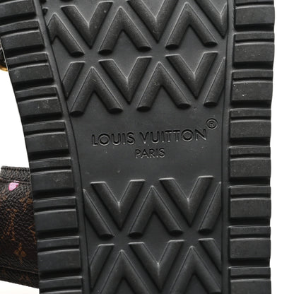 Louis Vuitton LV X TM Monogram LV Sunset Flat Comfort Mule 39 Sakura Brown 7 of 10