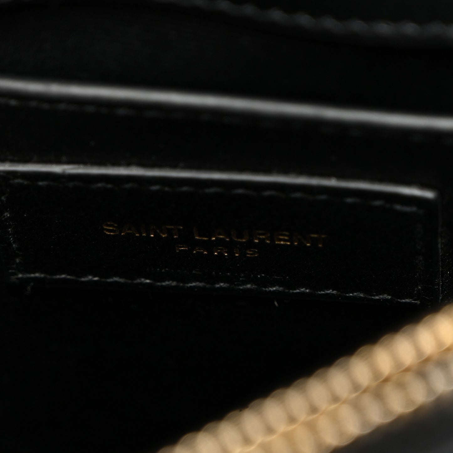 Calfskin Y Quilted Monogram Small Loulou Chain Satchel Black