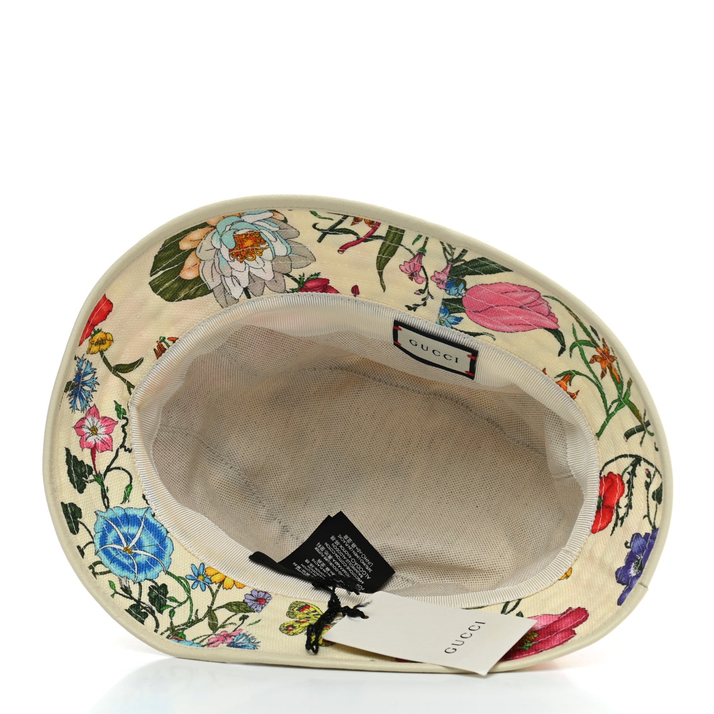 GG Flora Fedora Hat S White