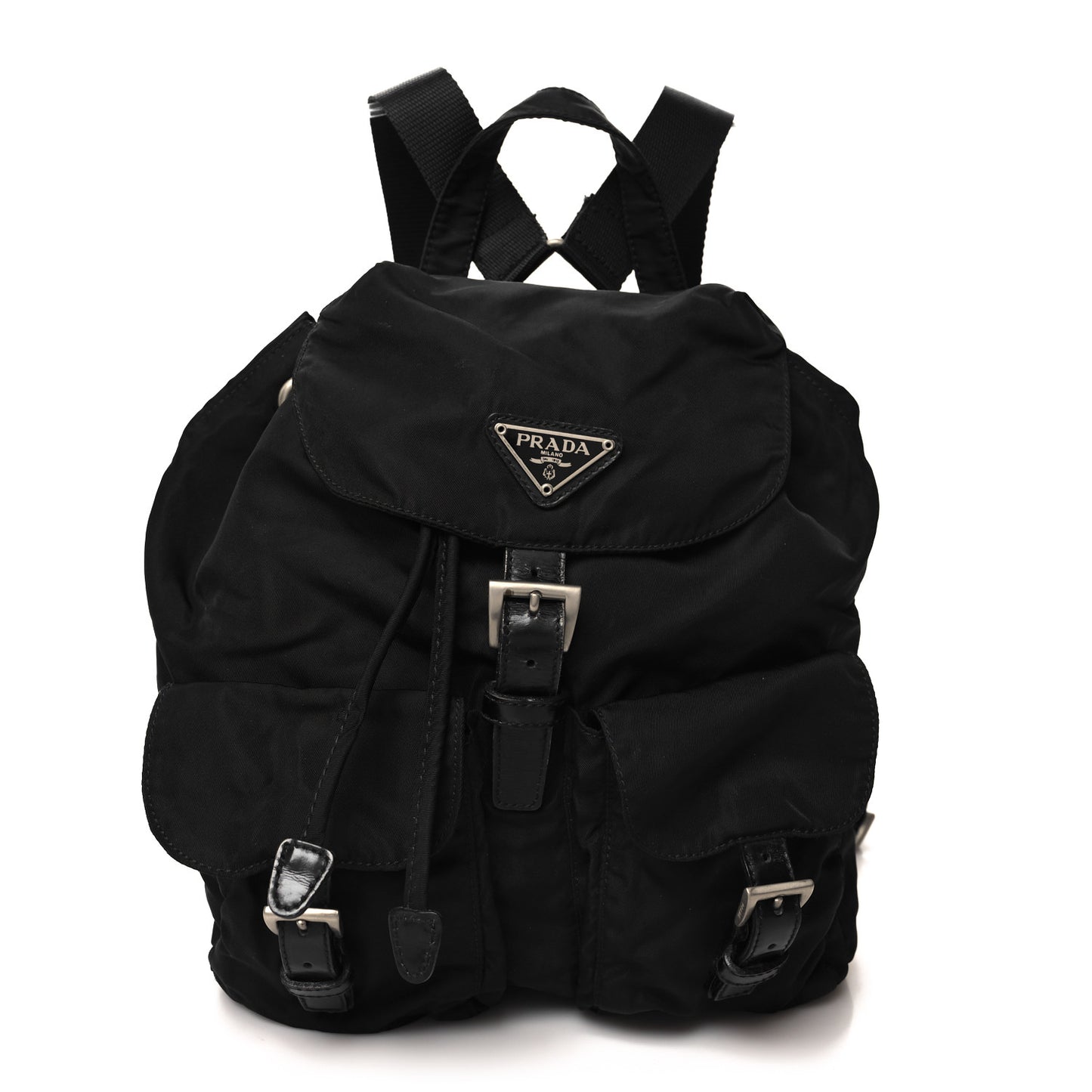 Tessuto Nylon Vela Small Backpack Black