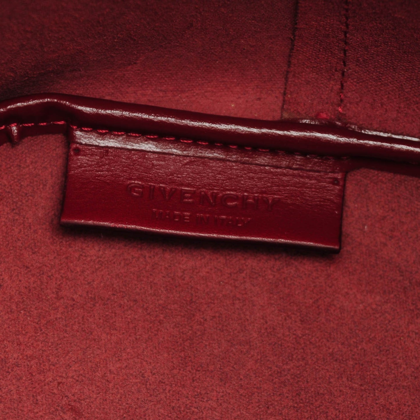 Calfskin Medium Antigona Tote Bordeaux