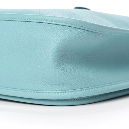 Hermes Epsom Evelyne III GM Bleu Atoll 10 of 12