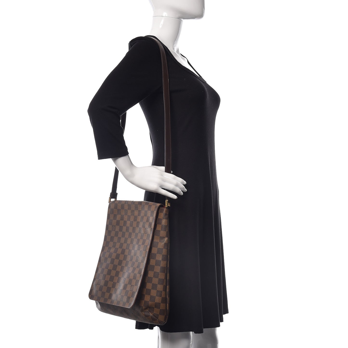 Damier Ebene Musette GM