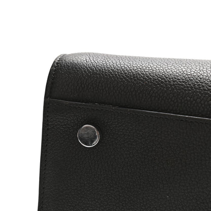 Saint Laurent Grained Calfskin Small Sac De Jour Coal 10 of 11